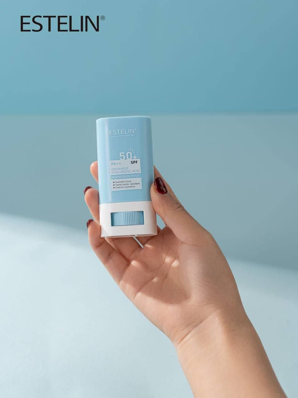 ضد آفتاب استیکی هیالورونیک اسید استلین☀️🐳 SPF 50